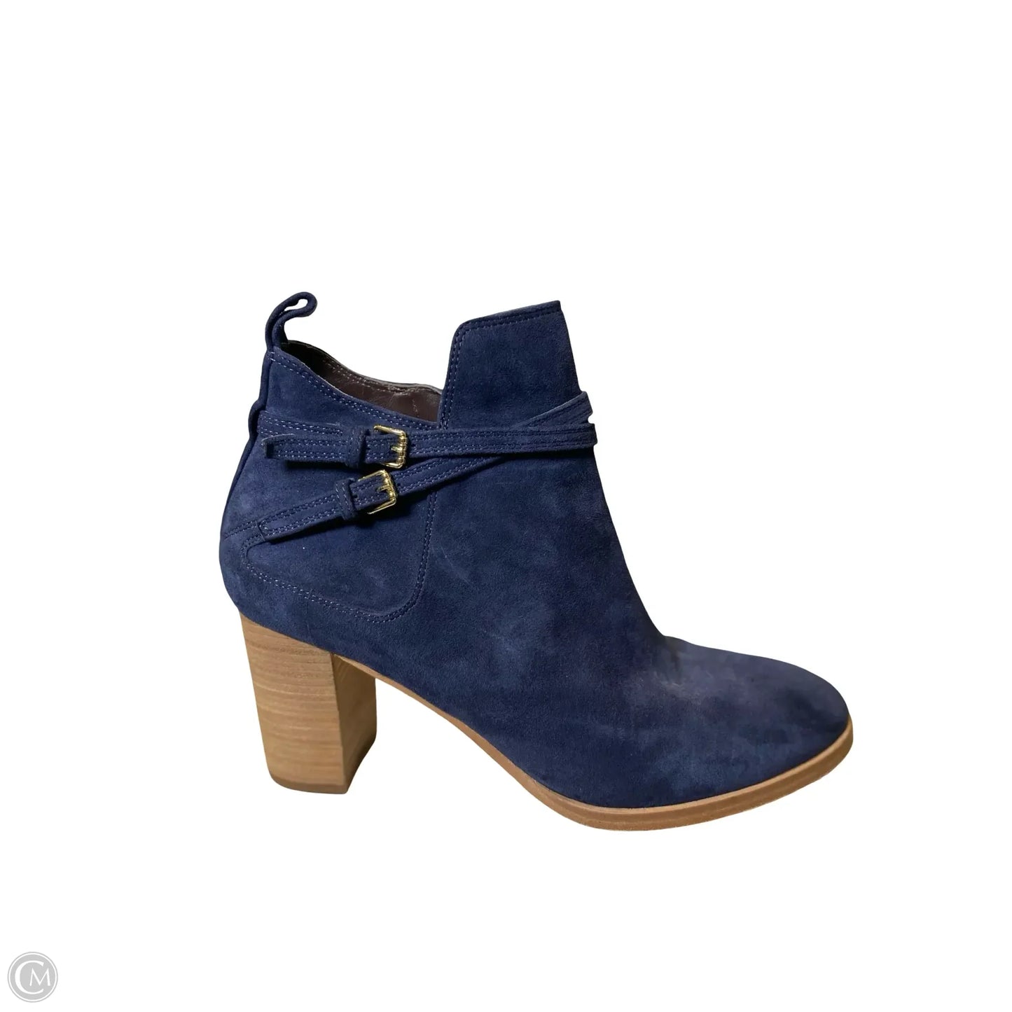 Boots Ankle Heels By Cole-haan In Navy, Size: 8.5