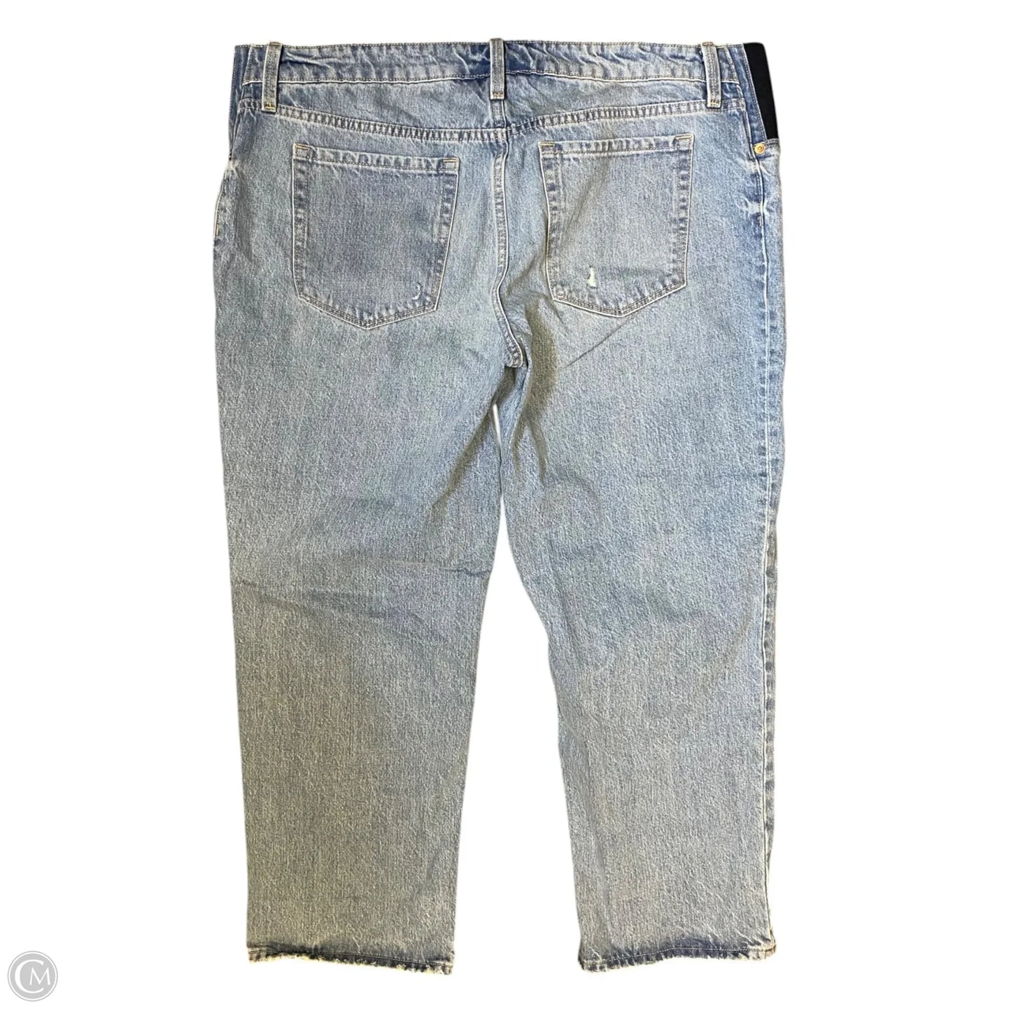 Jeans Straight By Ingrid & Isabel In Blue Denim, Size: 14