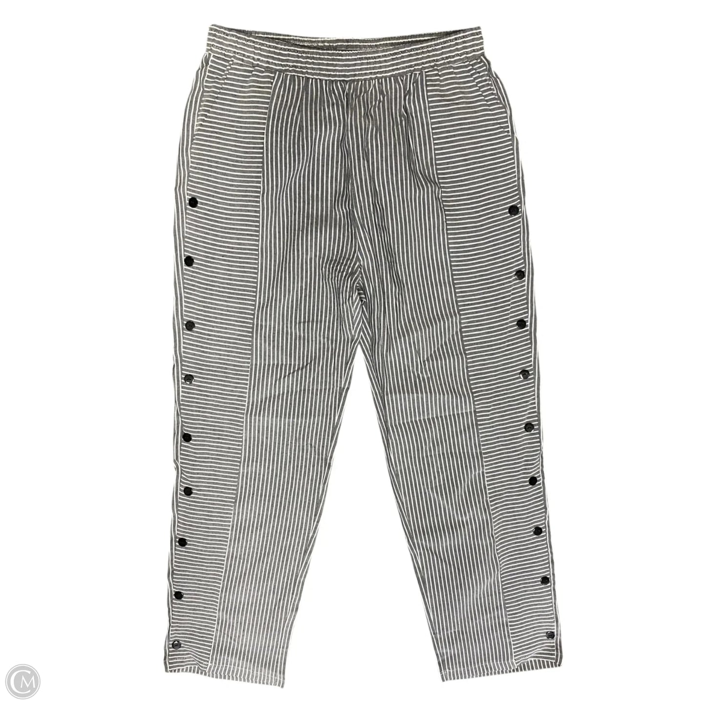Pants Linen By Clothes Mentor In Striped Pattern, Size: 16