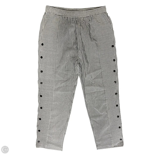 Pants Linen By Clothes Mentor In Striped Pattern, Size: 16