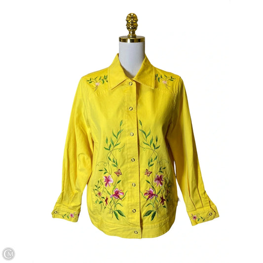 Jacket Other By Clothes Mentor In Yellow, Size: S