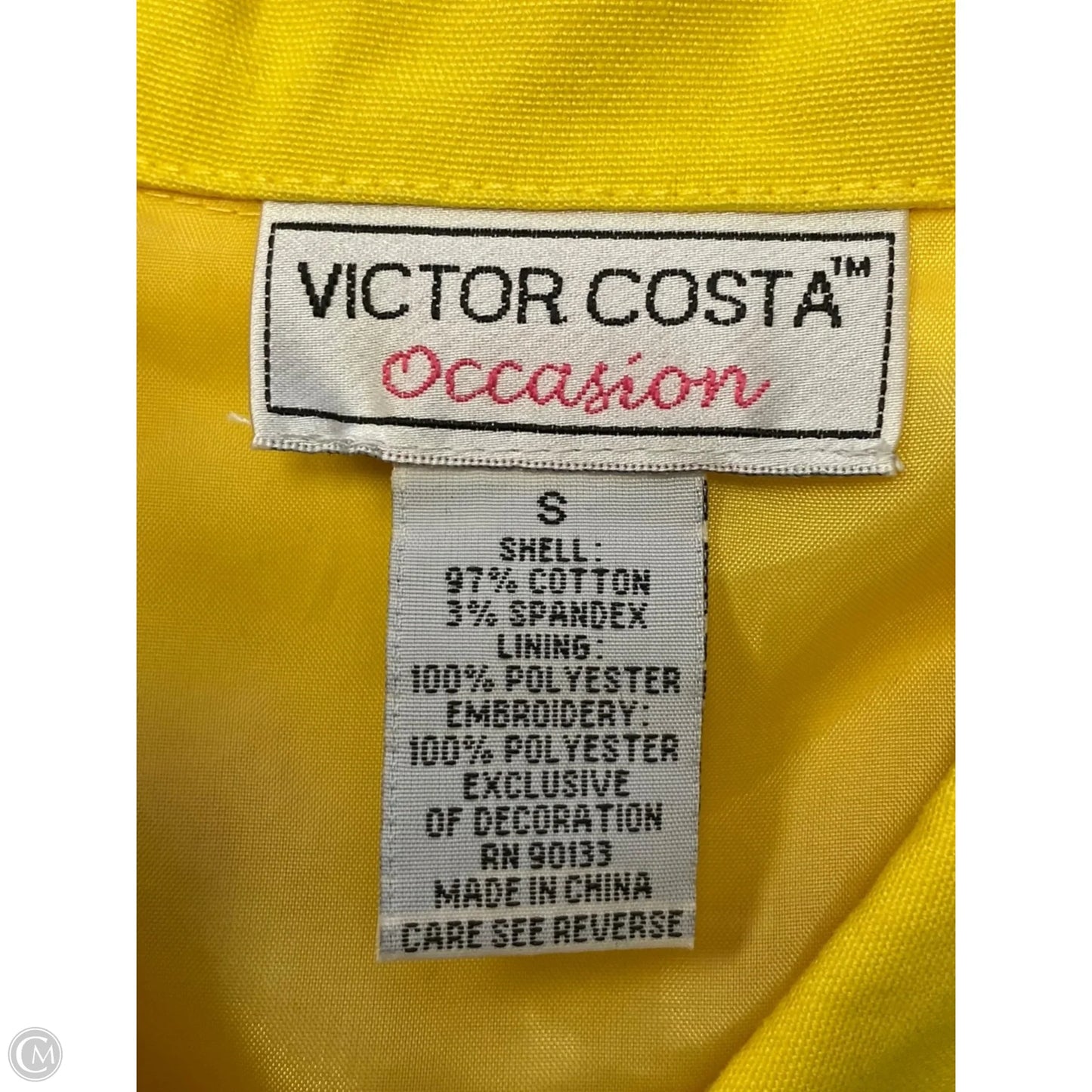 Jacket Other By Clothes Mentor In Yellow, Size: S