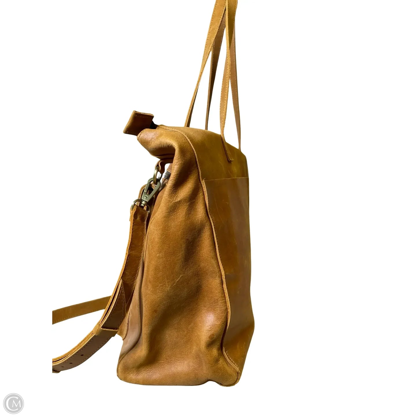 Laptop Bag Leather By RAVEN + LILY, Size: Large