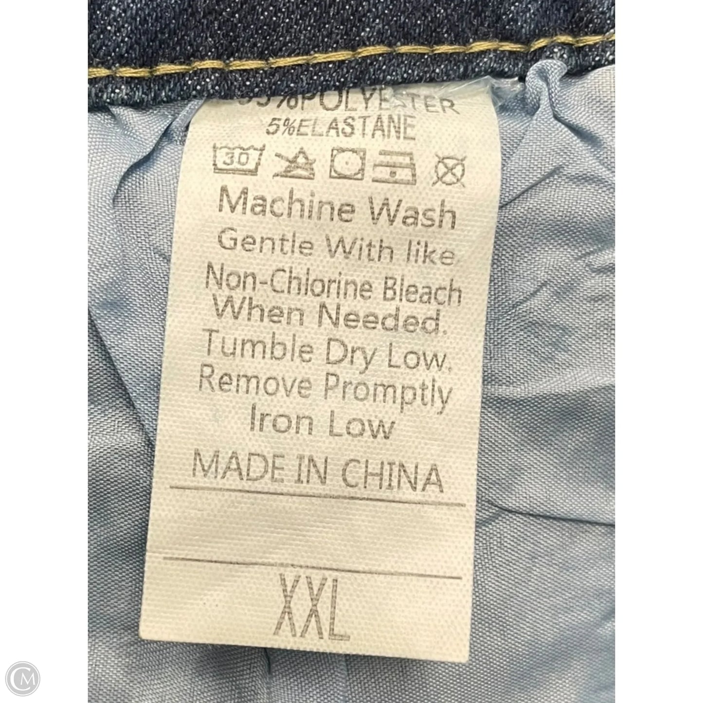 Jeans Straight By Clothes Mentor In Blue Denim, Size: 20