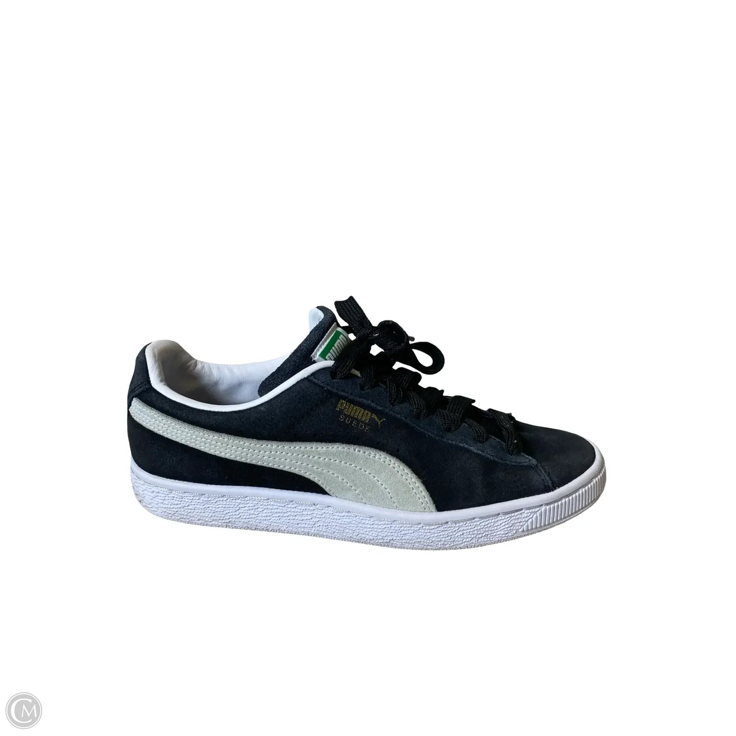 Shoes Sneakers By Puma In Black & White, Size: 8