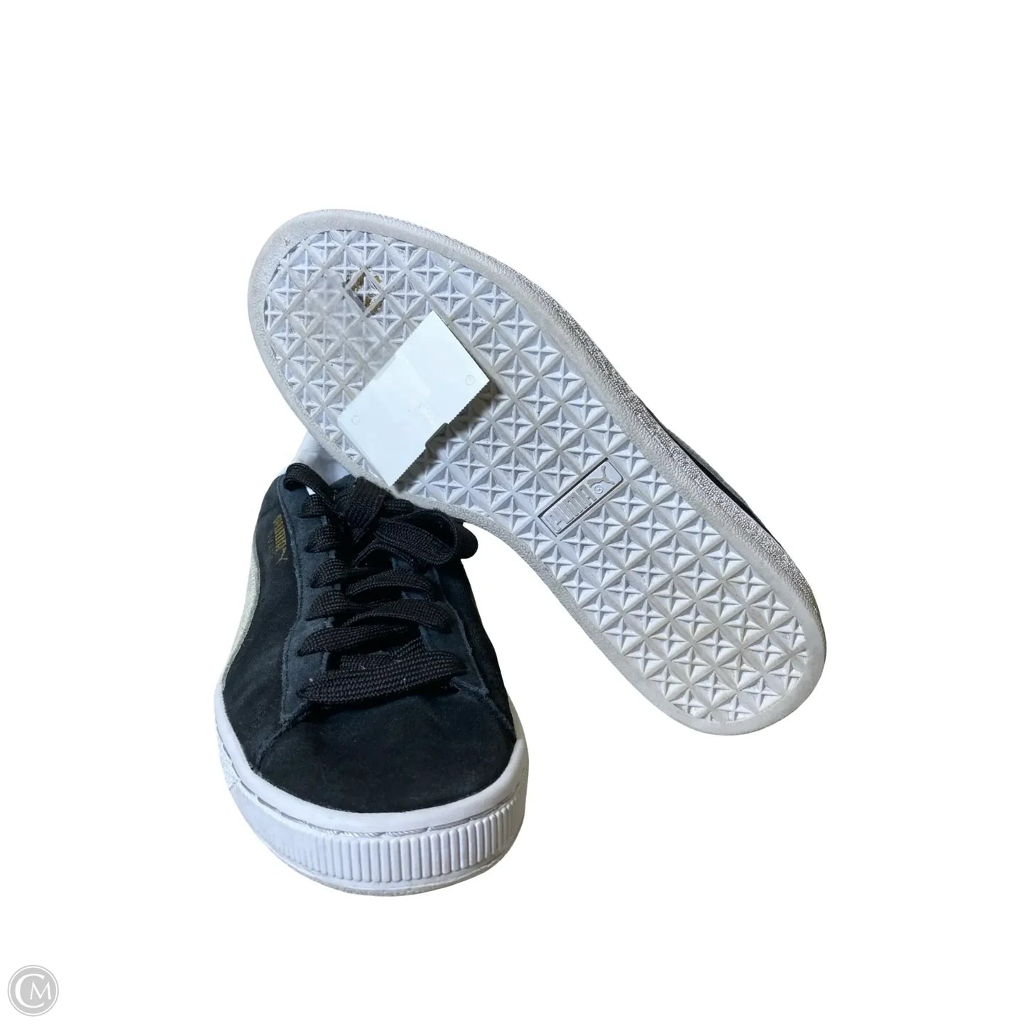 Shoes Sneakers By Puma In Black & White, Size: 8
