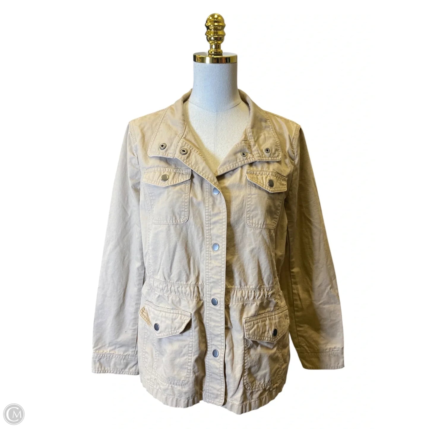 Jacket Other By Talbots In Beige, Size: M