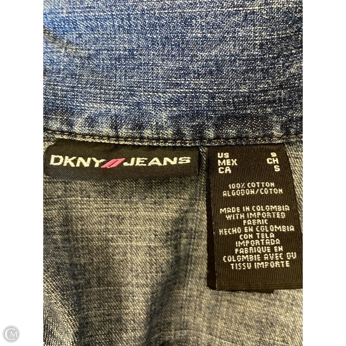 Jacket Denim By Artisan Ny In Blue Denim, Size: M