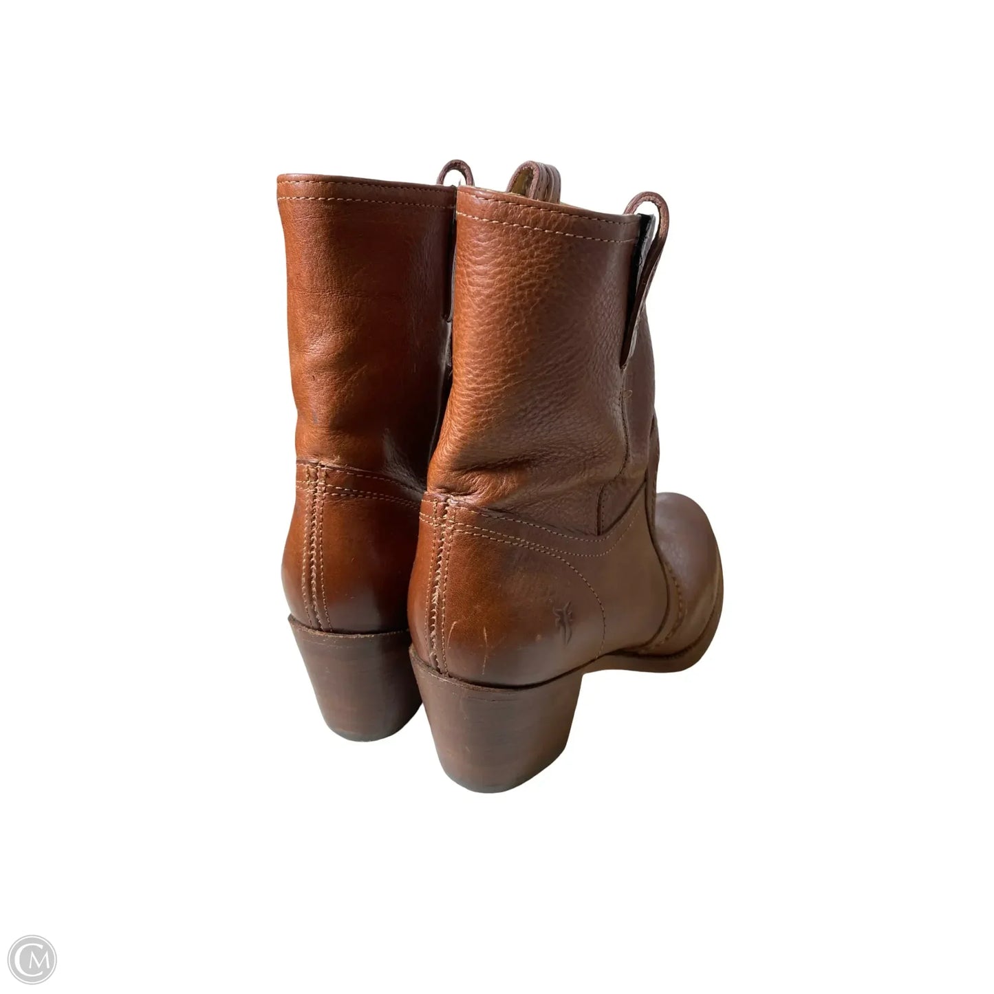 Boots Designer By Frye In Brown, Size: 8.5
