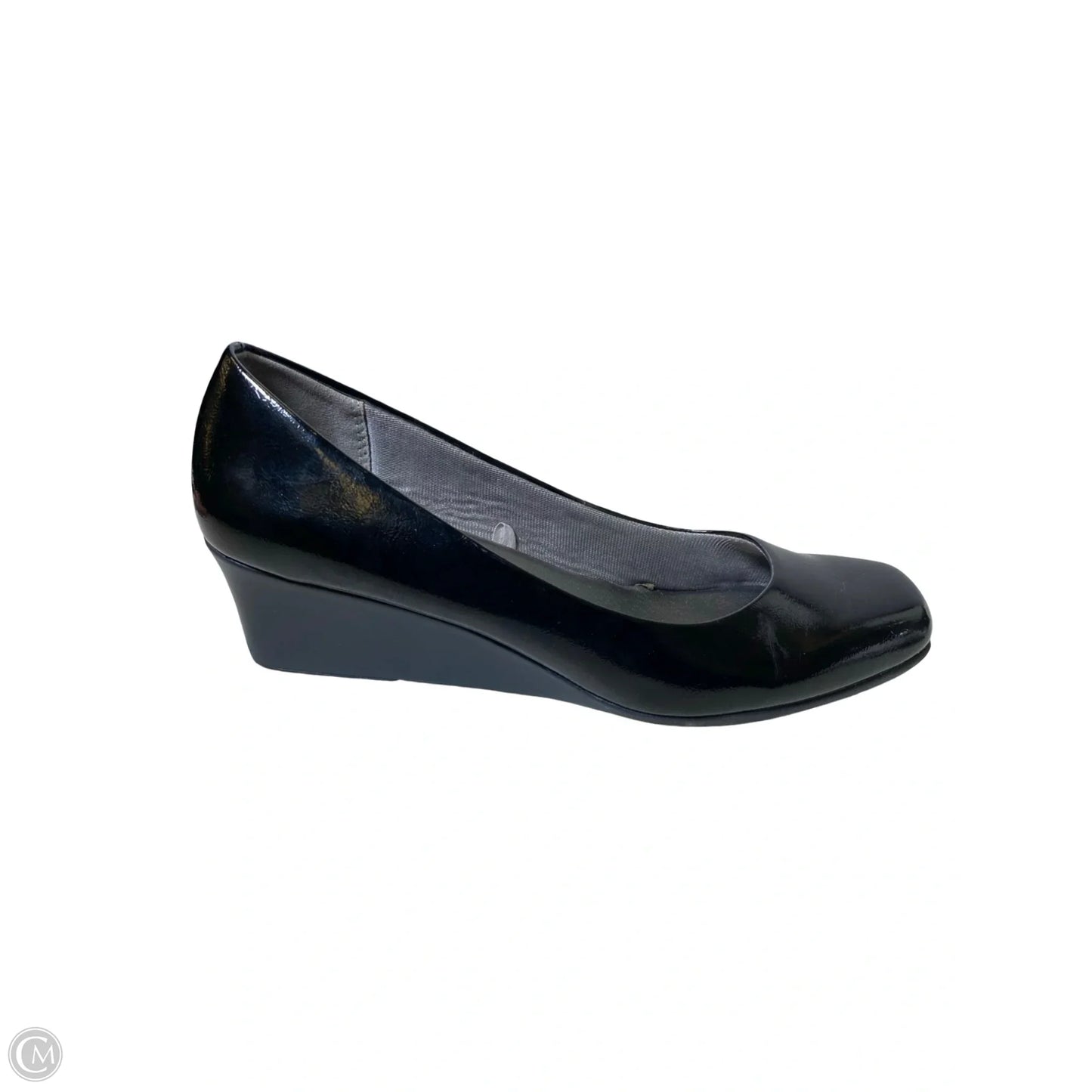 Shoes Heels Wedge By Life Stride In Black, Size: 8