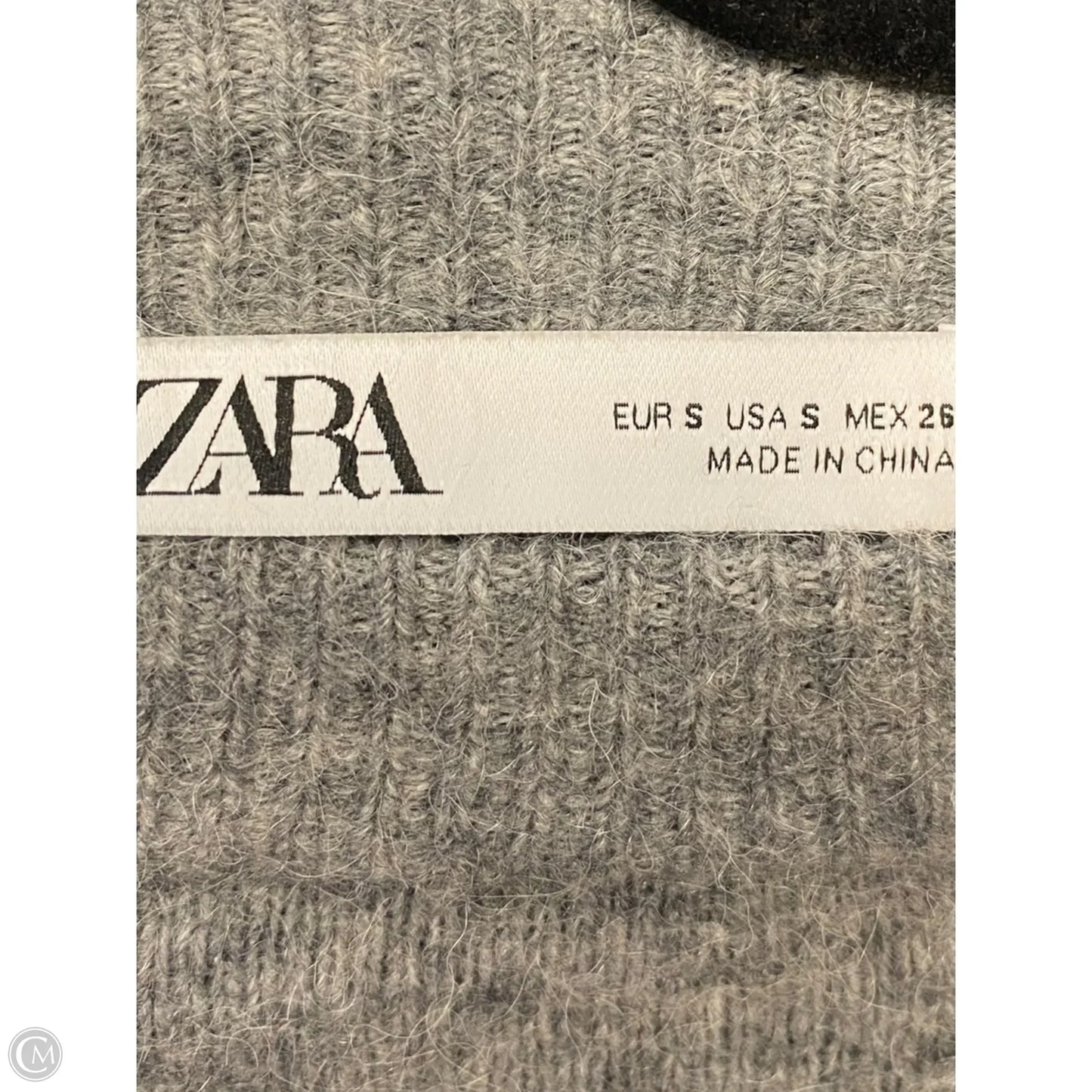 Sweater By Zara In Grey, Size: S