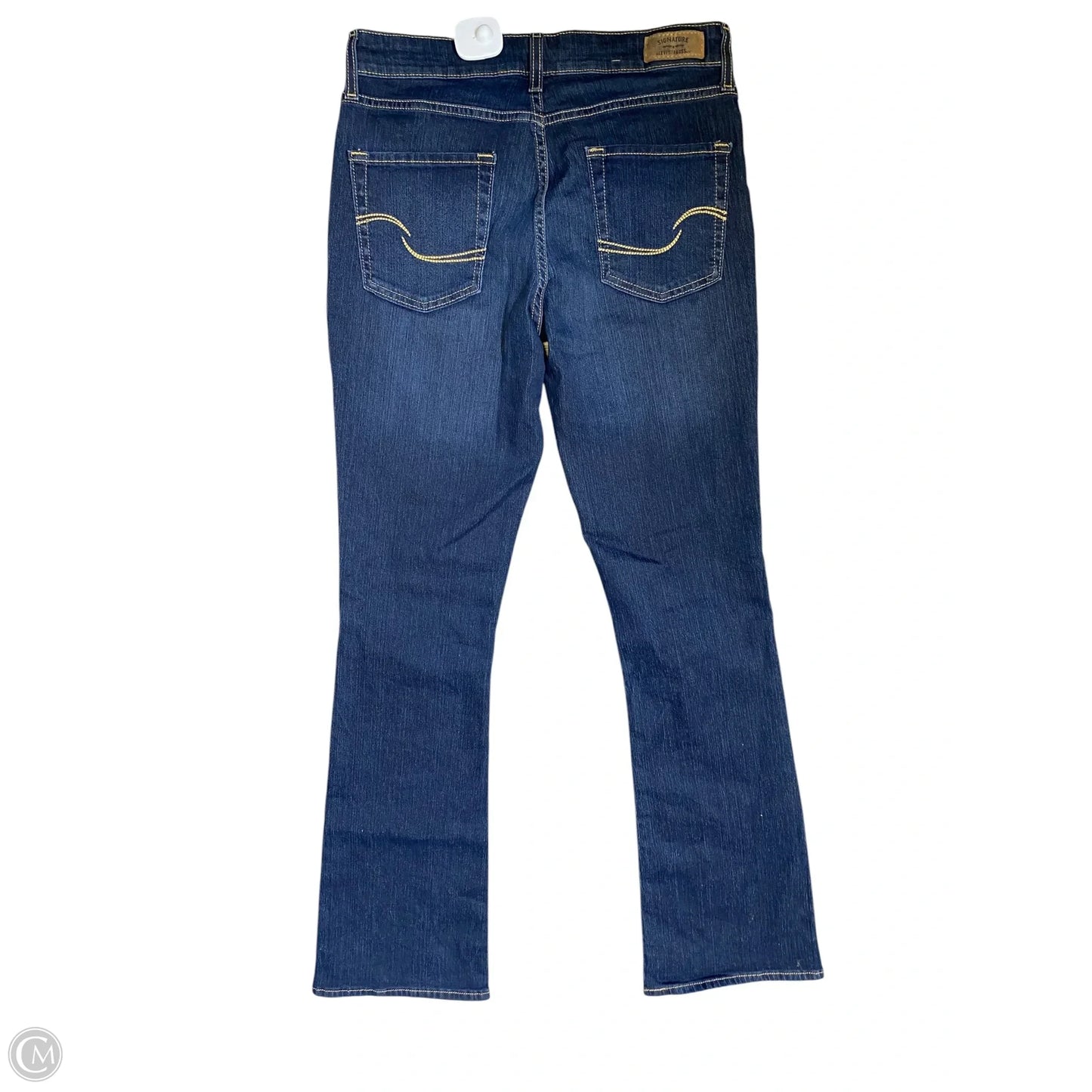Jeans Boot Cut By Levis In Blue Denim, Size: 12