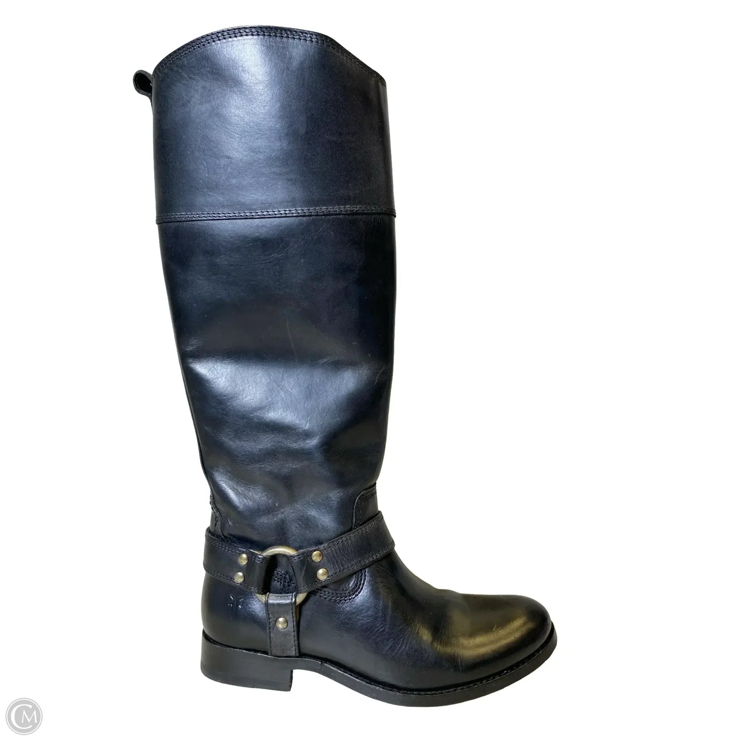 Boots Designer By Frye In Black, Size: 5.5