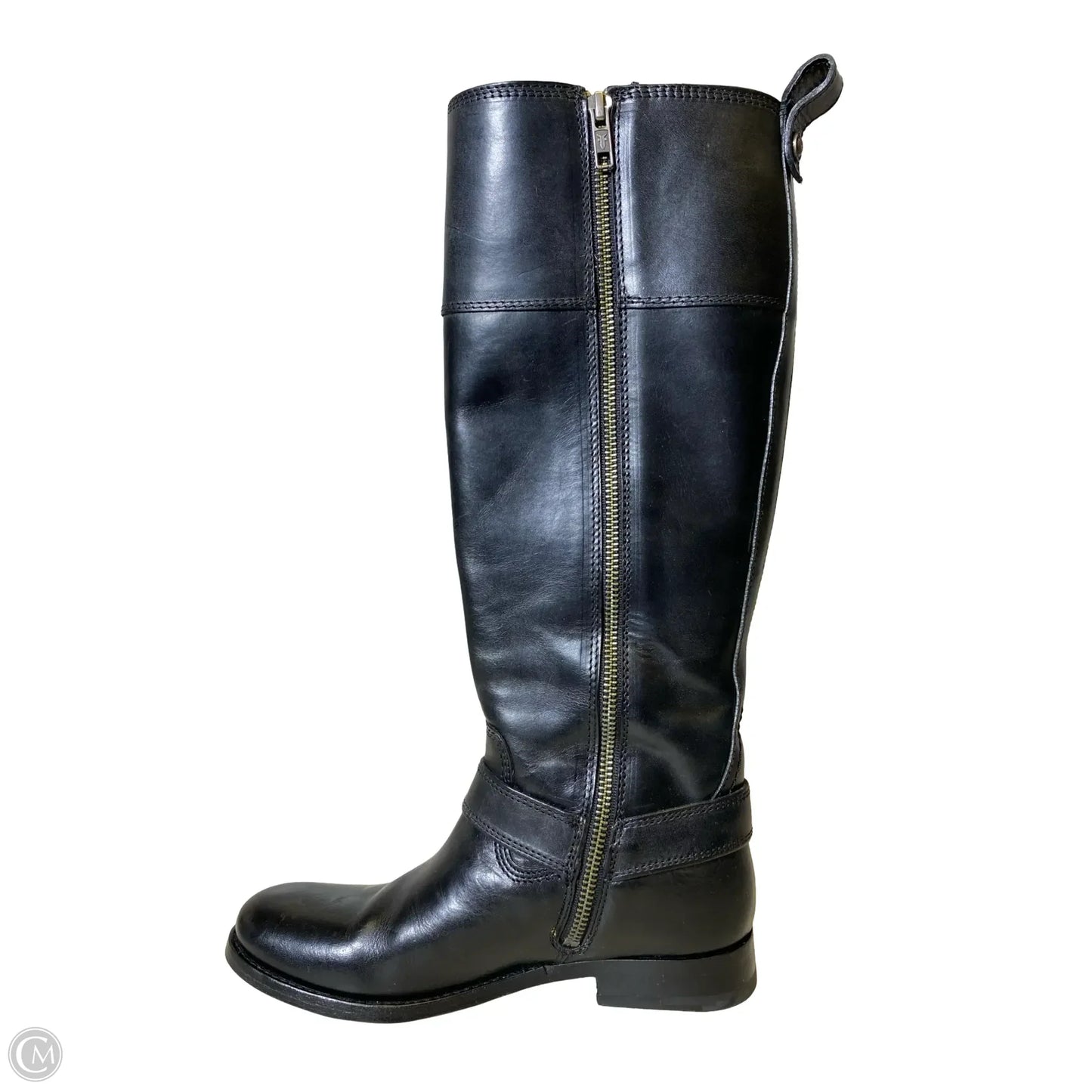 Boots Designer By Frye In Black, Size: 5.5
