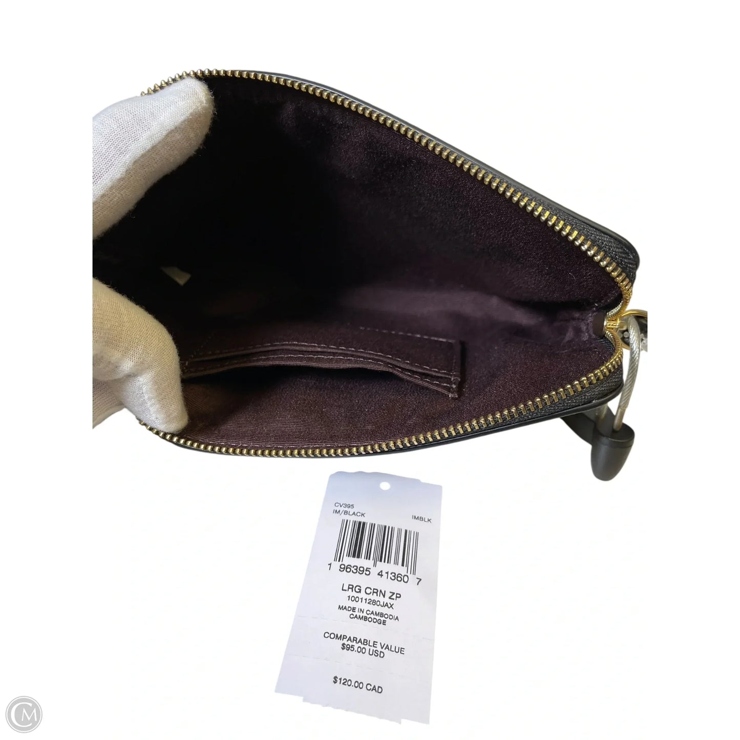 Wristlet Designer By Coach, Size: Medium