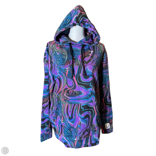 Sweatshirt Hoodie By Gym Shark In Multi-colored, Size: M