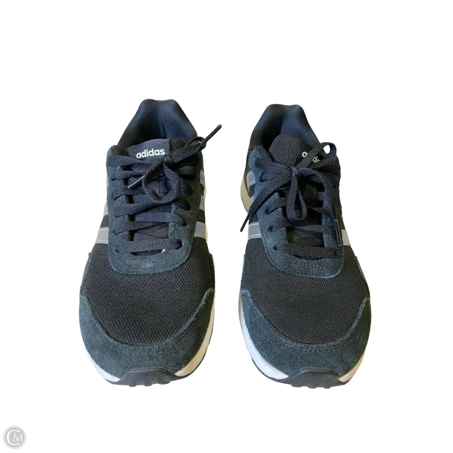 Shoes Athletic By Adidas In Black & Grey, Size: 8.5