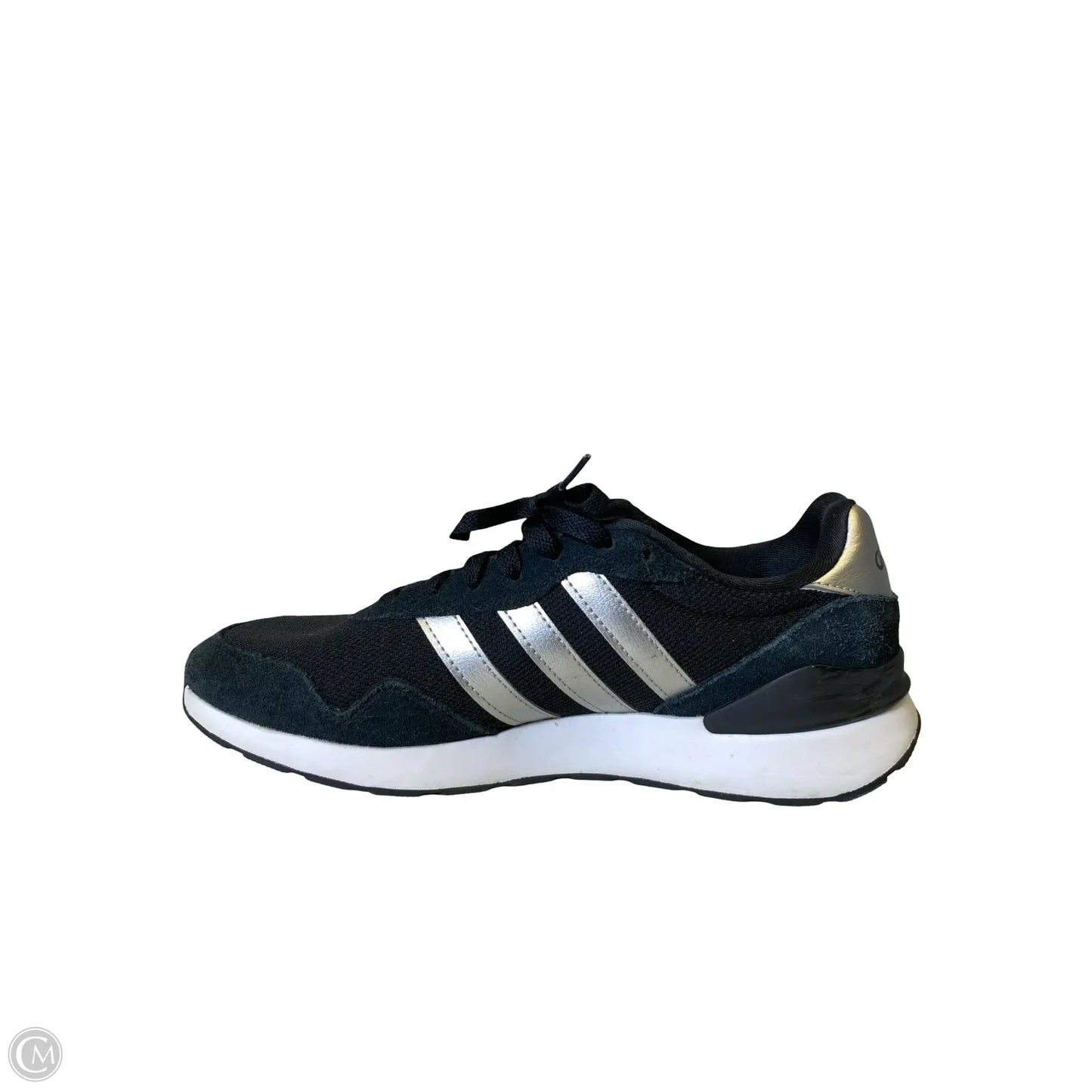 Shoes Athletic By Adidas In Black & Grey, Size: 8.5