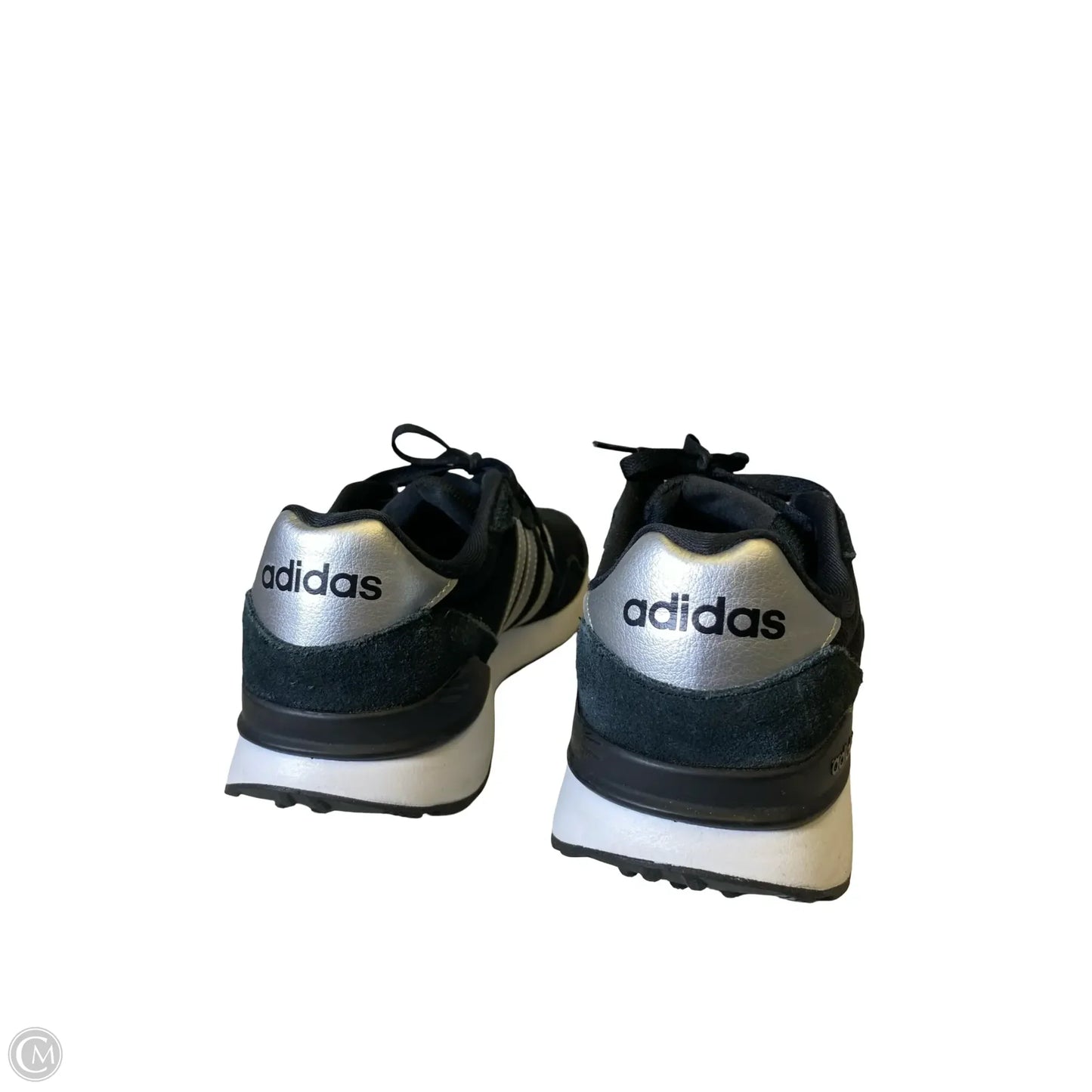 Shoes Athletic By Adidas In Black & Grey, Size: 8.5