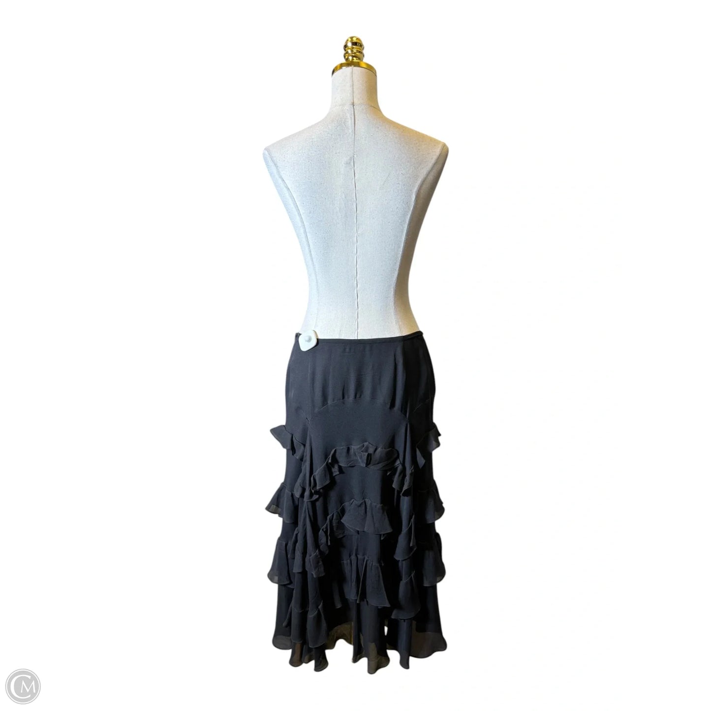 Skirt Maxi By International Concepts In Black, Size: M