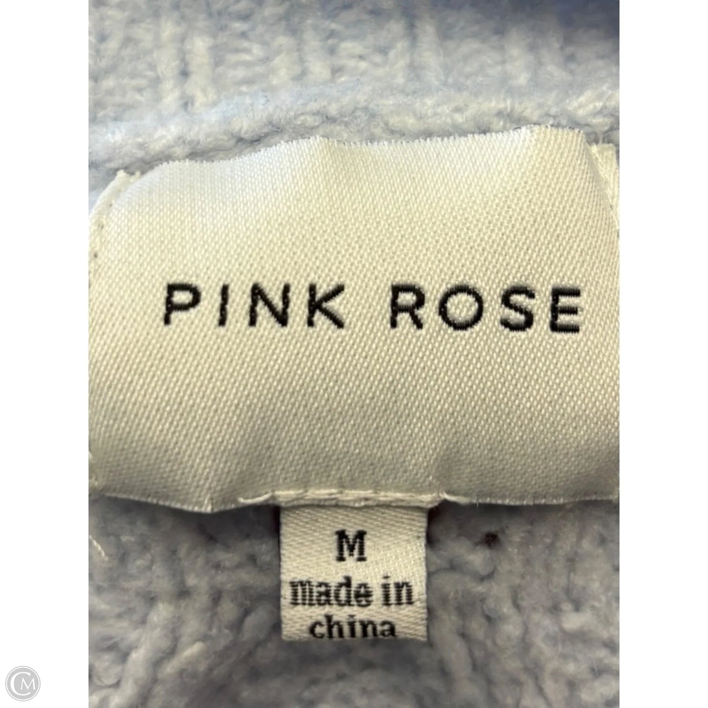Sweater By Pink Rose In Blue, Size: M