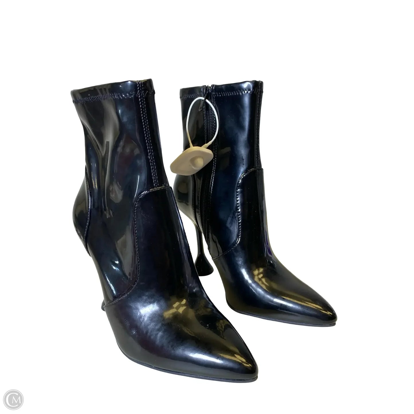 Boots Ankle Heels By Inc In Black, Size: 7