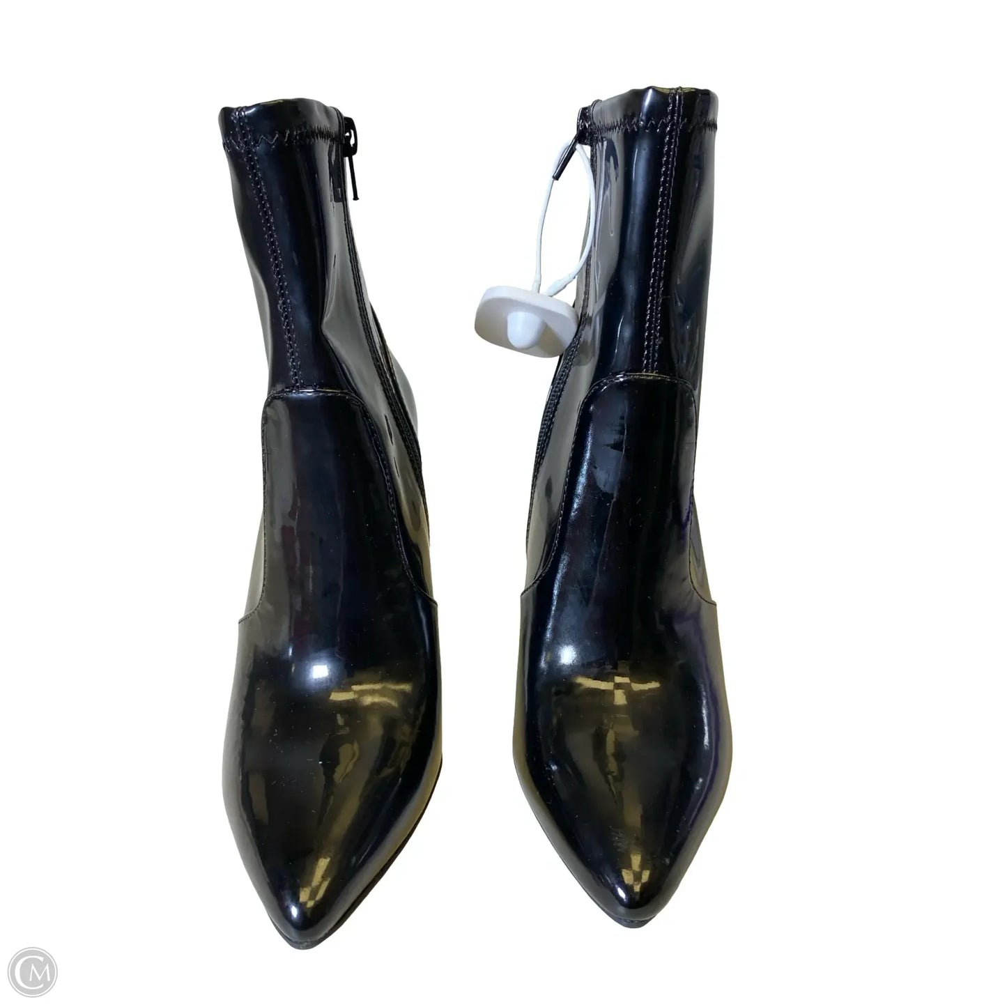 Boots Ankle Heels By Inc In Black, Size: 7