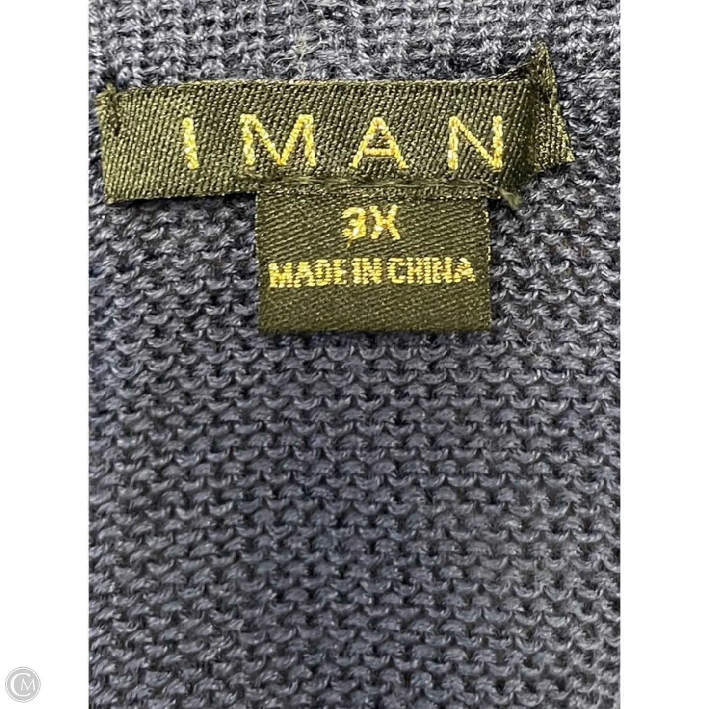 Sweater By Iman In Navy, Size: 3x
