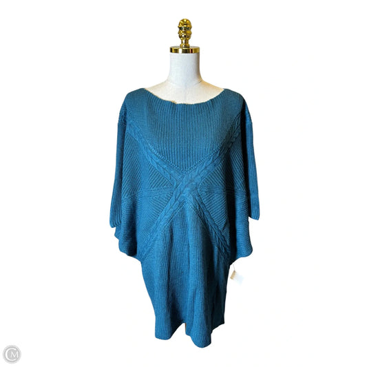 Sweater Short Sleeve By Clothes Mentor In Teal, Size: 2x