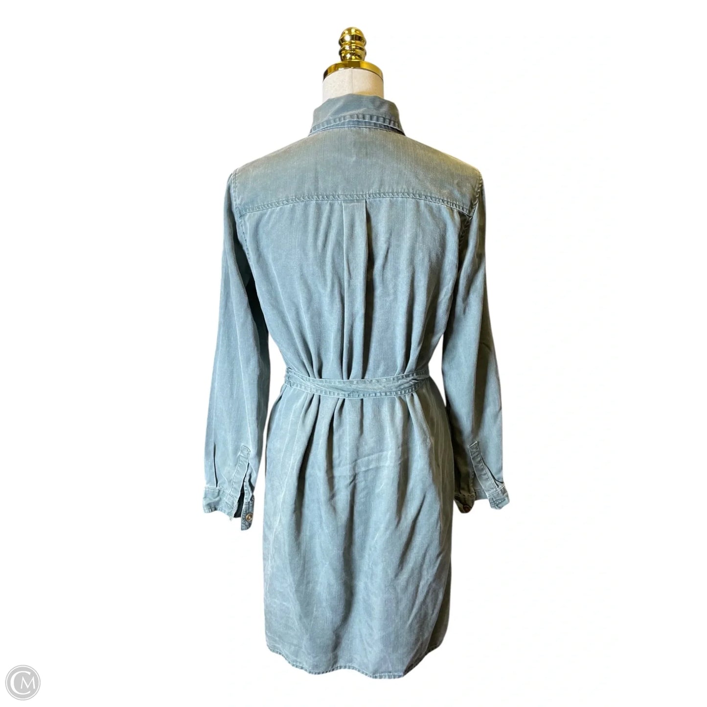 Dress Casual Midi By Gap In Green, Size: S