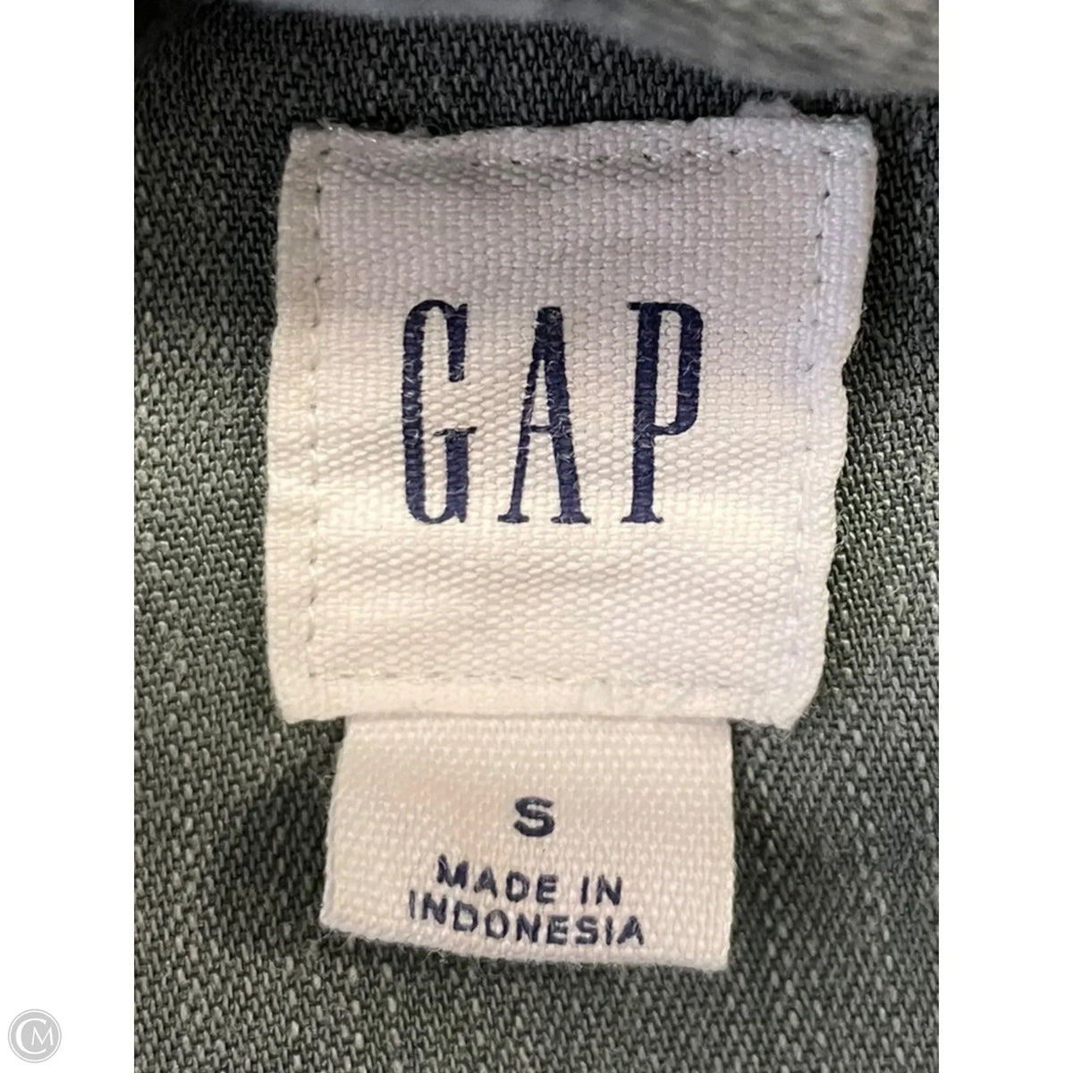 Dress Casual Midi By Gap In Green, Size: S