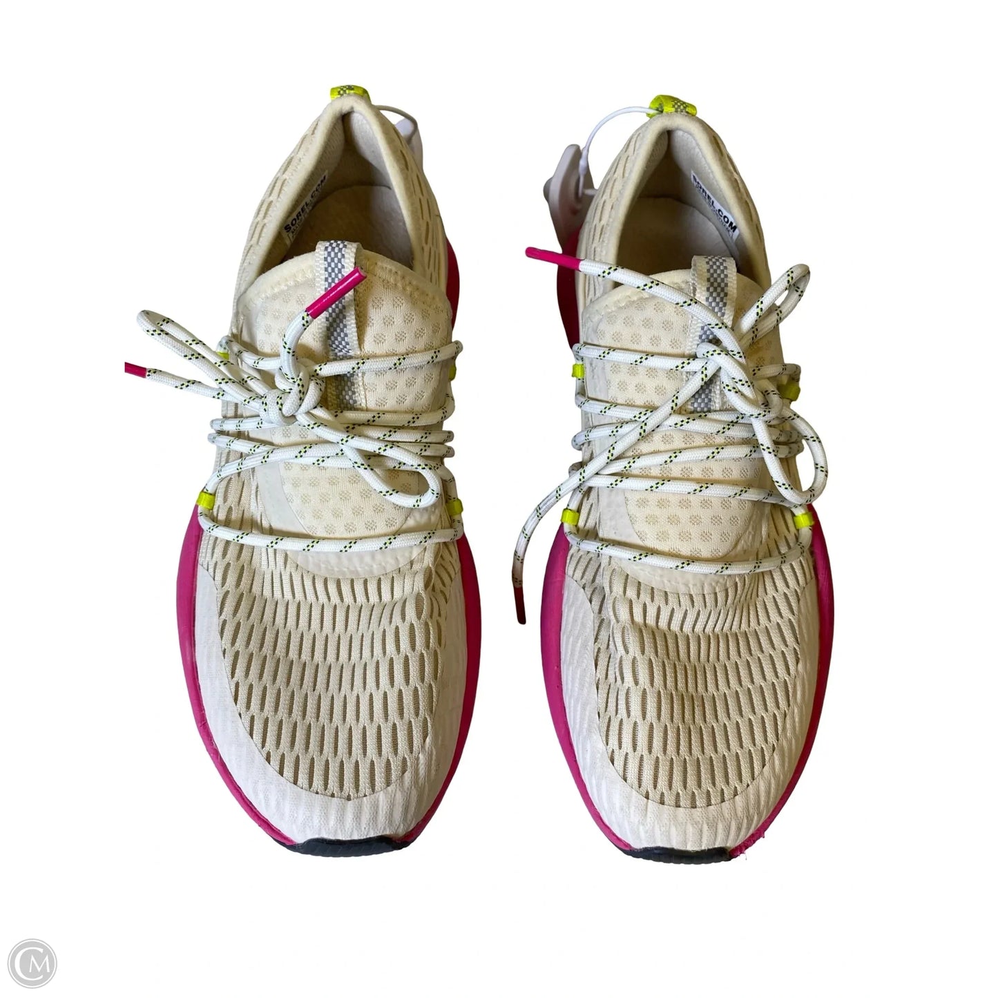 Shoes Athletic By Sorel In Cream & Pink, Size: 8