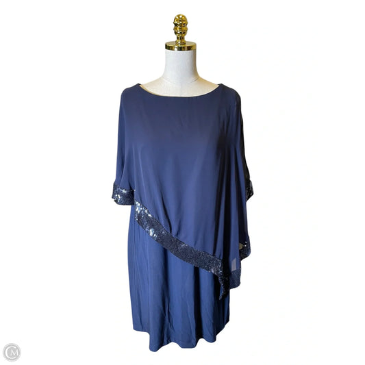 Dress Designer By Xscape In Navy, Size: L