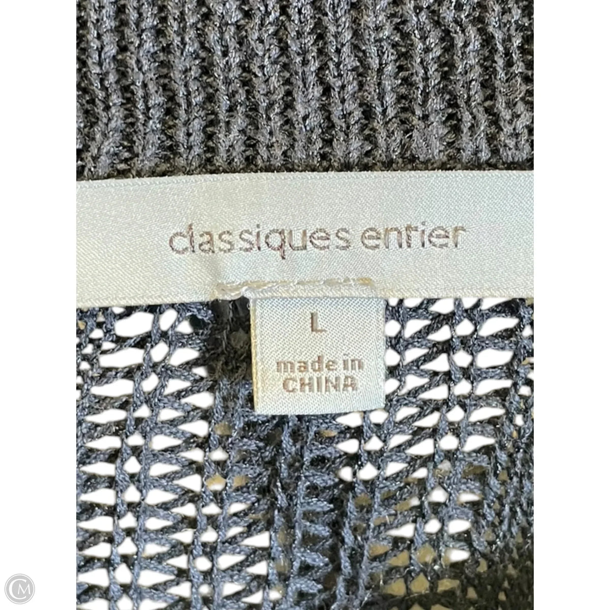 Cardigan By Classiques Entier In Black, Size: L