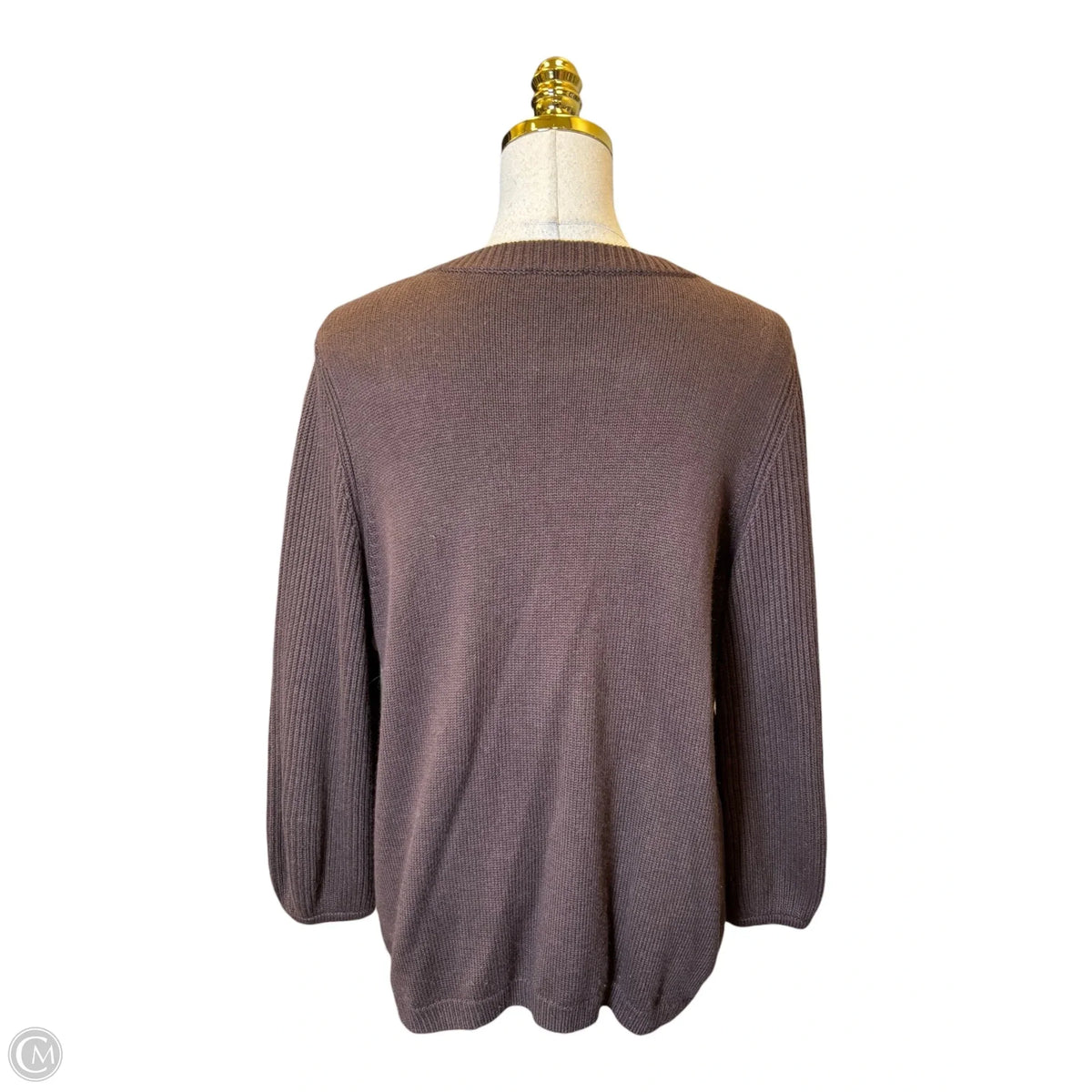 Cardigan By Talbots In Brown, Size: L
