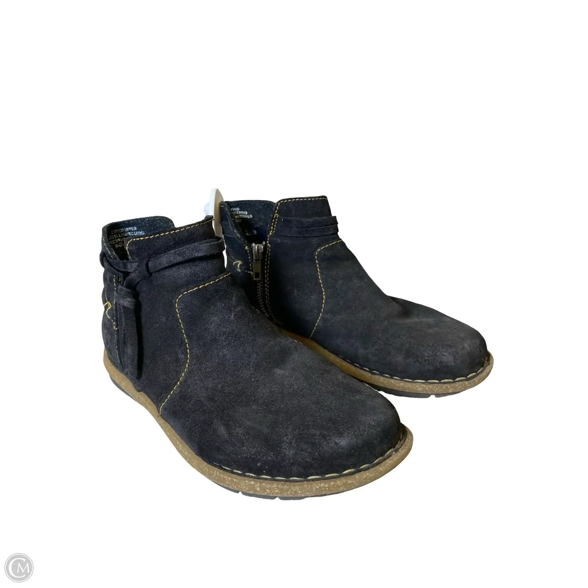 Boots Ankle Flats By Born In Black, Size: 7.5