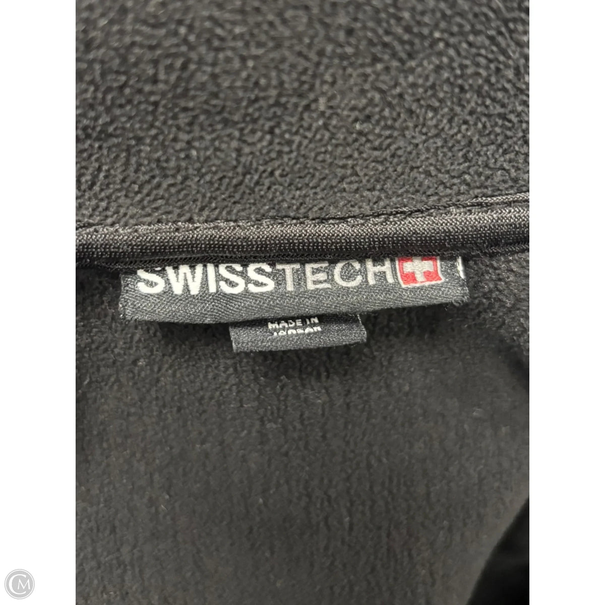 Athletic Jacket By Clothes Mentor In Black, Size: M