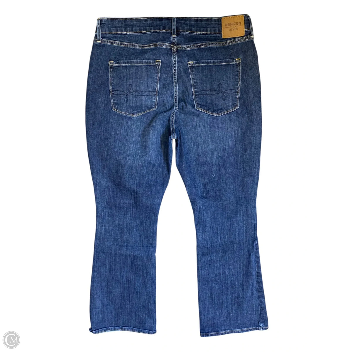 Jeans Boot Cut By Denizen By Levis In Blue Denim, Size: 14