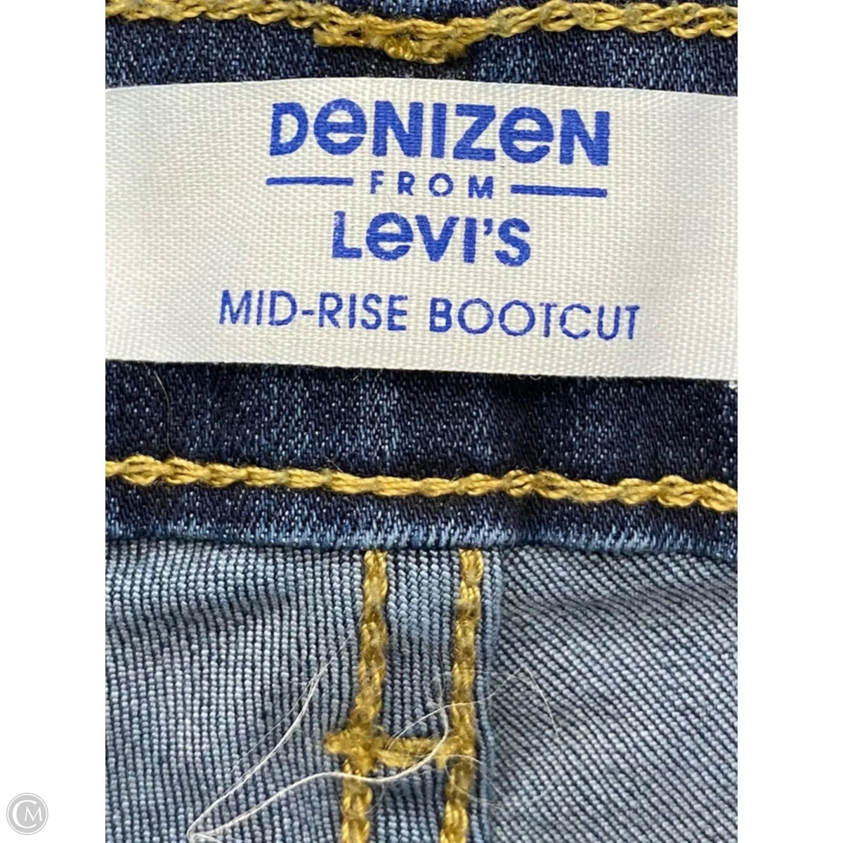 Jeans Boot Cut By Denizen By Levis In Blue Denim, Size: 14