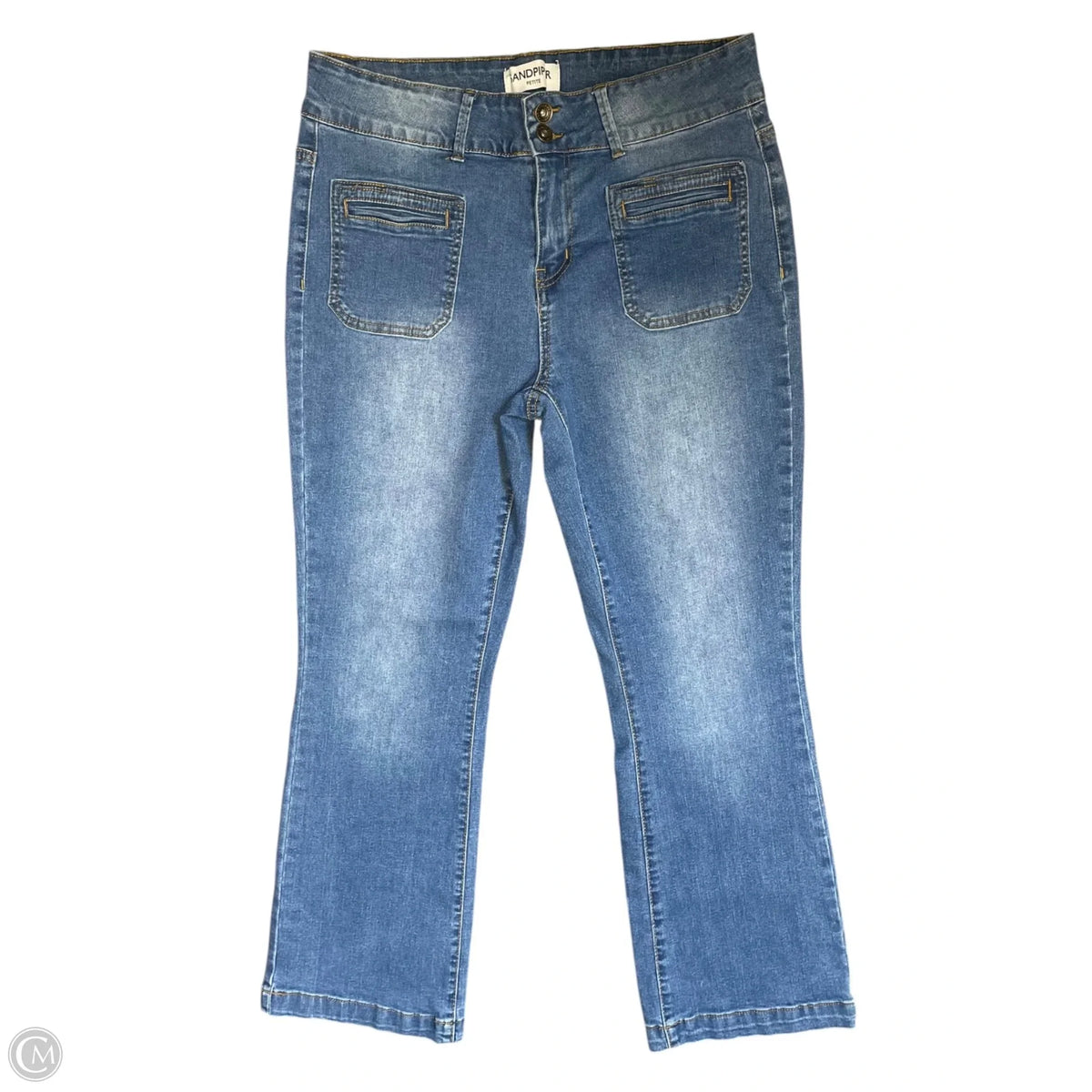 Jeans Boot Cut By Clothes Mentor In Blue Denim, Size: 14