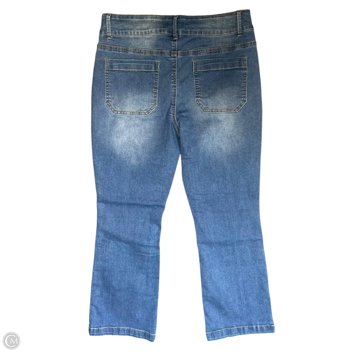 Jeans Boot Cut By Clothes Mentor In Blue Denim, Size: 14