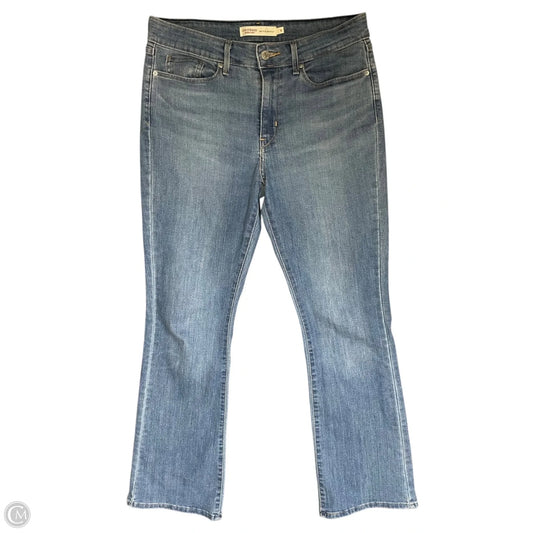 Jeans Boot Cut By Levis In Blue Denim, Size: 6