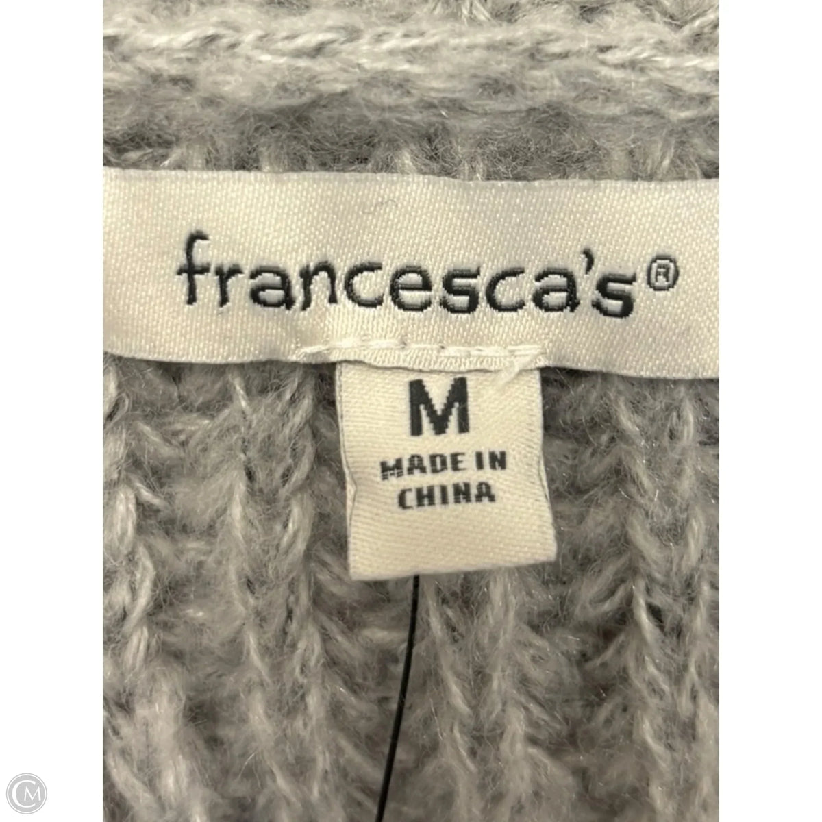 Dress Sweater By Francesca’s In Grey, Size: M