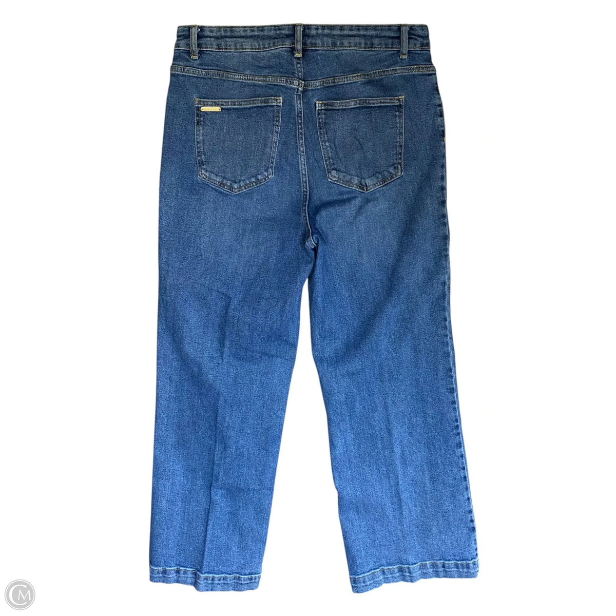 Jeans Designer By Michael Kors In Blue Denim, Size: 14