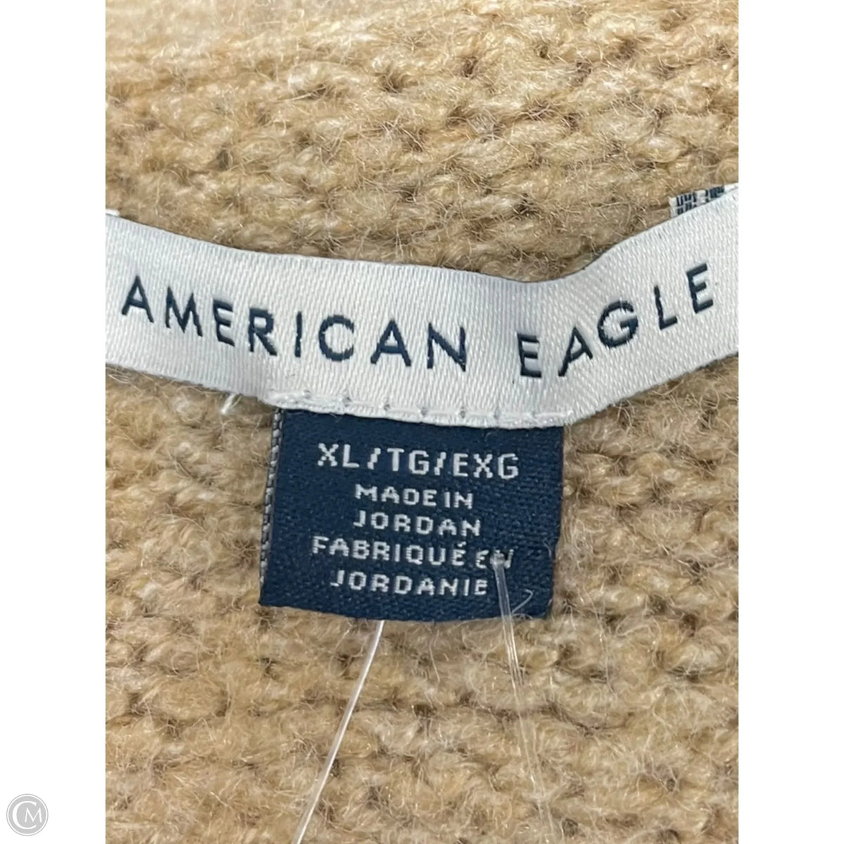 Sweater By American Eagle In Beige, Size: Xl