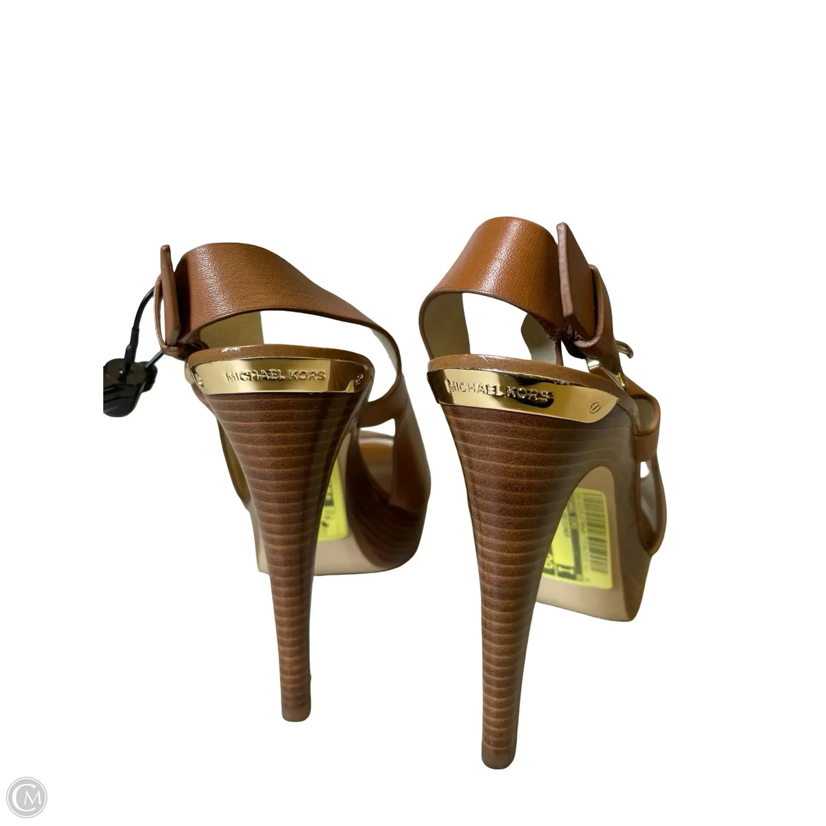 Sandals Designer By Michael Kors In Brown, Size: 7.5