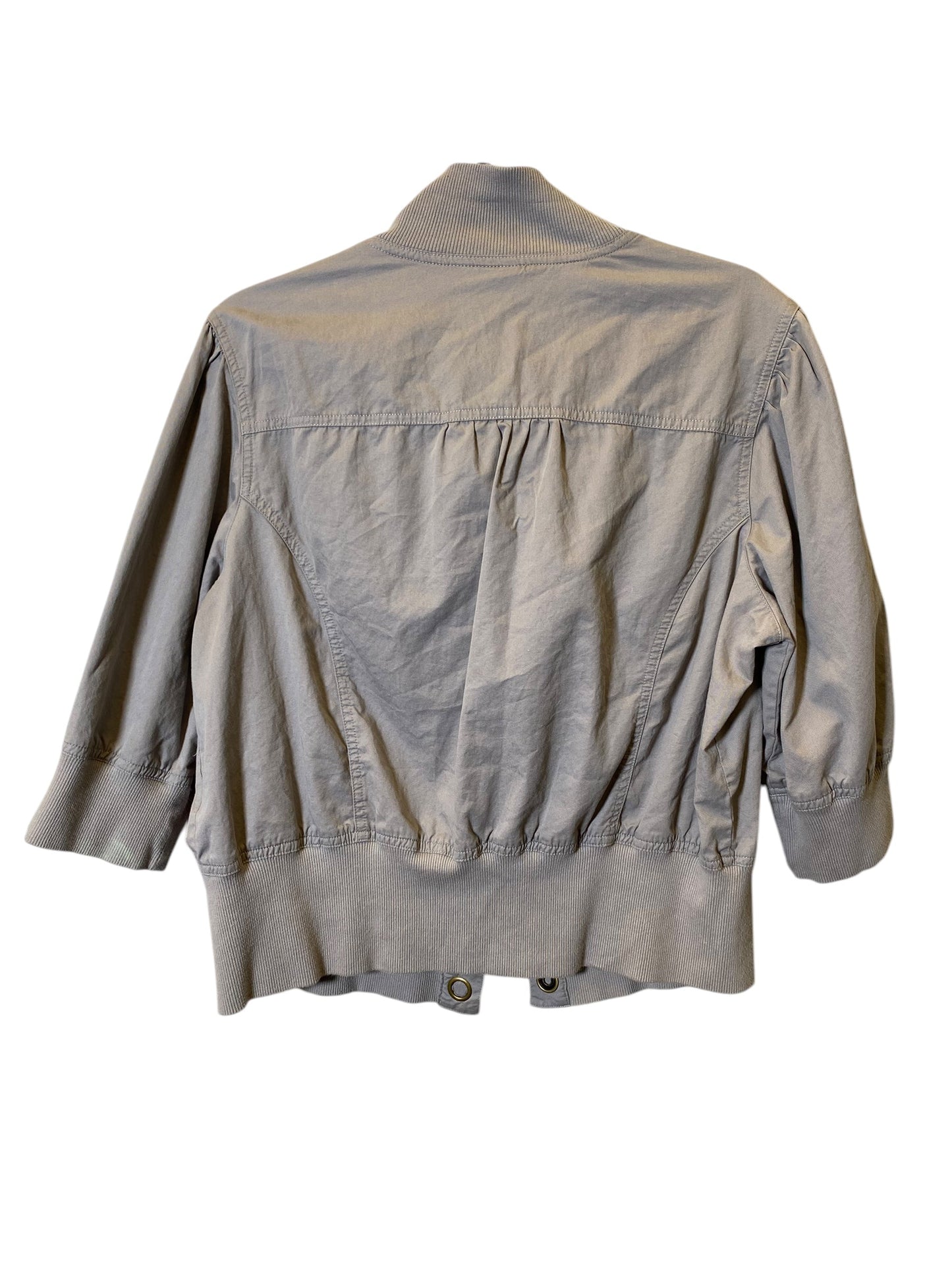 Jacket Other By Clothes Mentor In Grey, Size: 1x