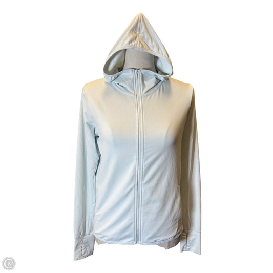 Athletic Jacket By Uniqlo In Blue, Size: M