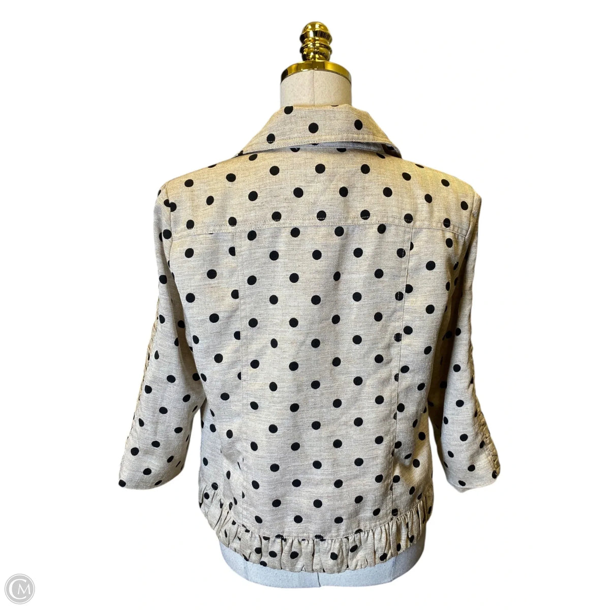 Blazer By Christopher And Banks In Polkadot Pattern, Size: S