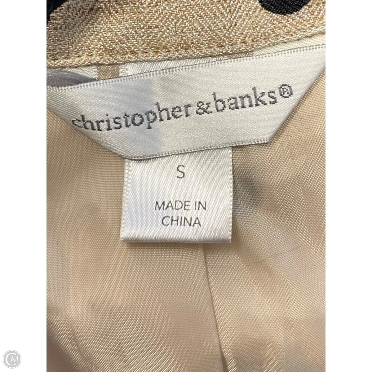 Blazer By Christopher And Banks In Polkadot Pattern, Size: S